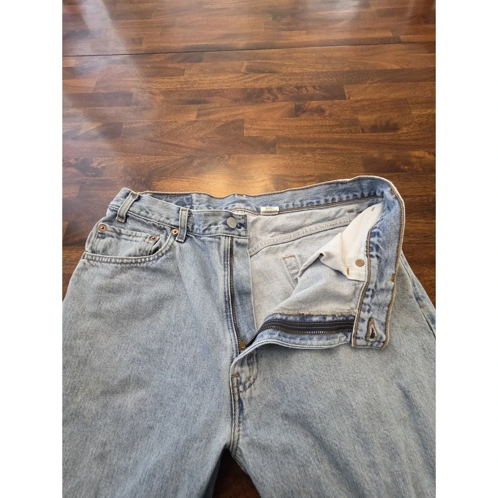 Levi's 505 Men's Cotton Vintage 1999‎ Jeans - Light Stonewash,36×32 Straight Leg